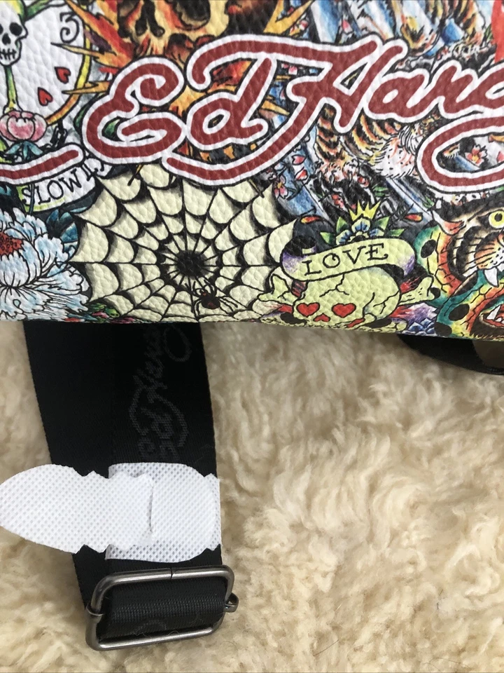 NWT Ed Hardy Backpack - Skulls, Tiger, Snakes & More! Christmas Gift - Image 4 of 4