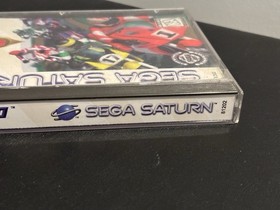 Hang-On GP (Sega Saturn, 1995) Complete CIB with Manual and Registration Card