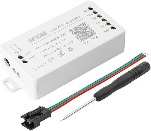 WS2811 IC RGB Pixel LED String Light Wifi Controller and Power Supply Full Kit - Picture 9 of 44