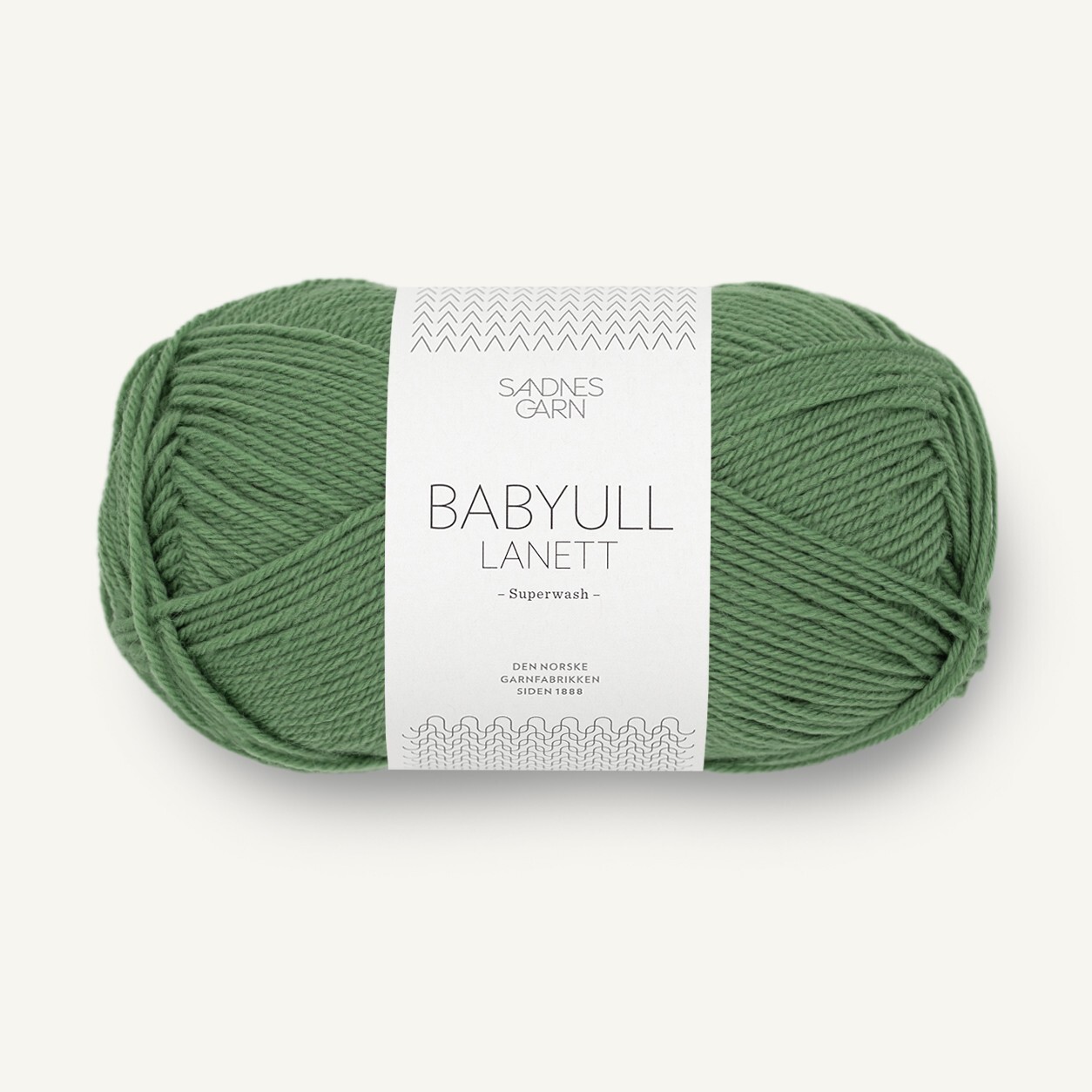 Babyull Lanett by Sandnes Garn - Green (8543) - 50 g / approx. 175 m Wool
