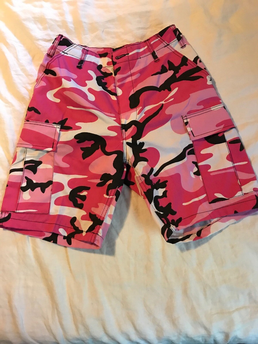 Rothco Tactical BDU Shorts Military Camo Cargo Shorts Army Fatigues Uniform