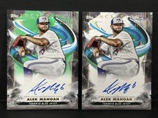 2023 Topps Inception MLB Blue Jays RC Alek Manoah On-Card Auto Lot /125 /199