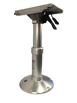 Aluminium Mainstay ''Heavy Duty'' Stuhlfuß 360º H=420-580mm Basis Ø305mm