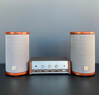 Vintage REALISTIC SA-100 Stereo Amplifier + JVC FSSD9 Speakers