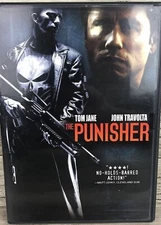 The Punisher with John Travolta (DVD)- You Can CHOOSE WITH OR WITHOUT A CASE