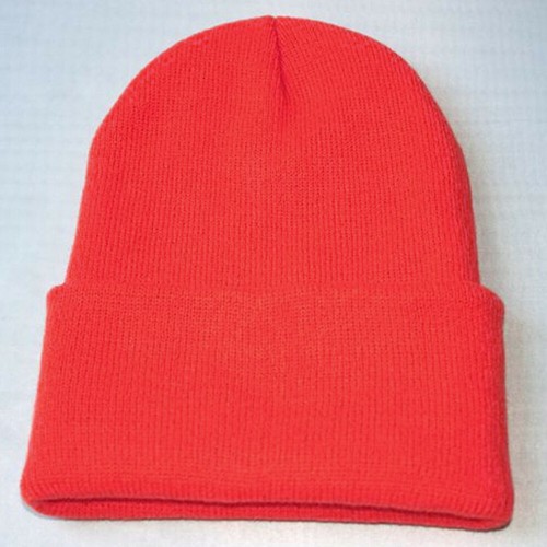 Men's Women Knit Ski Cap Hip-Hop Blank Color Winter Warm Unisex Beanie Wool - Bild 10 von 28