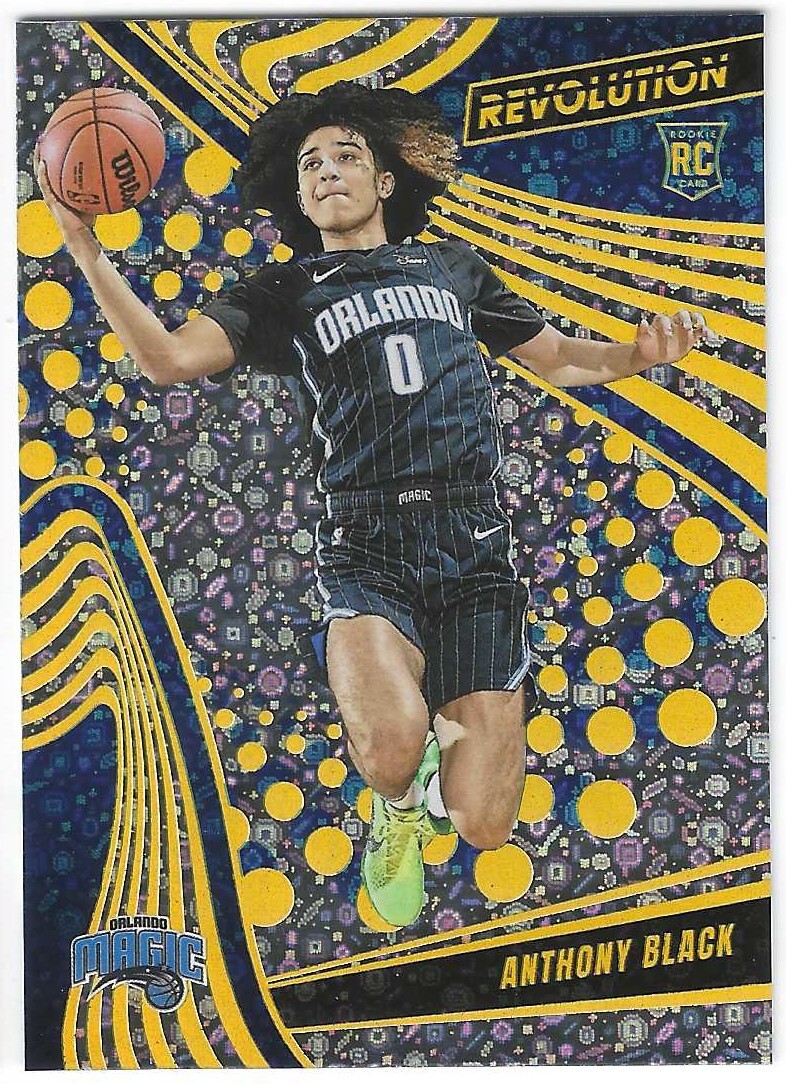 2023-24 Panini Revolution - Anthony Black RC - Blizzard Parallel - Card #105
