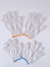 AU Kids Children Work Protective Cotton Yarn SHORT Gloves Mittens 3-12 Years