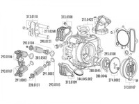 Dichtung Ventilschaft Polini FüR 4V Zylinderkopf FüR Honda XR 50, Polini XP4T