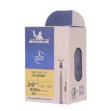 MICHELIN | Cámara E3 AIRSTOP 22x1.25-1.75 Válvula Presta 48 Mm  33-46 y 490-507
