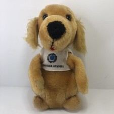 R Dakin Crocker Spaniel Plush Cocker Spaniel Dog w/ Tshirt Crocker National Bank