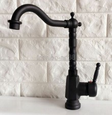 Kitchen Wet Bar Bathroom Vessel Sink Faucet Tap Oil Rubbed Bronze Swivel fnf350
