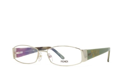 【送料&関税込】Fendi Clear Frame Round Lense Glasses Fendi Eyeglasses Women's F925 714 Light Gold 53mm Clear Demo