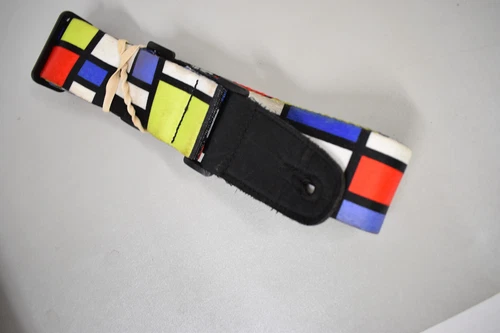 Vtg Style Guitar Strap  80s Bohemian NYLON