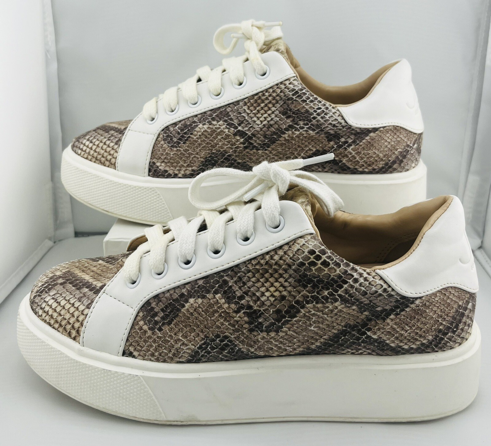 JLO Jennifer Lopez Python Platform Sneaker, Women… - image 3