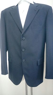 Jacke Klassisch 3 Bott.tom Beste Gr. 60 Nachtblau