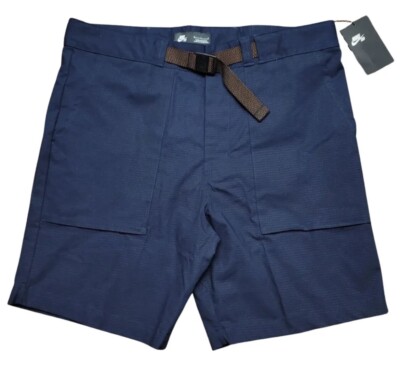 Nike SB Skateboarding Ripstop Dunk Belted Shorts DA3132 Navy