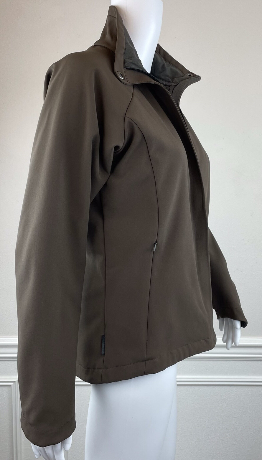 Columbia Titanium Brown Softshell Jacket Full Zip… - image 5