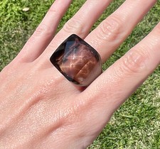 Smoky Quartz Gemstone Ring - Handmade Ring - Gemstone Ring - Size 6