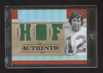 2007 NATIONAL TREASURES Joe Namath *HOF* GAME WORN TRIPLE PATCH JERSEY #ED 23/25