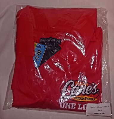Raising Cane's Small Ladies V-Neck (New)