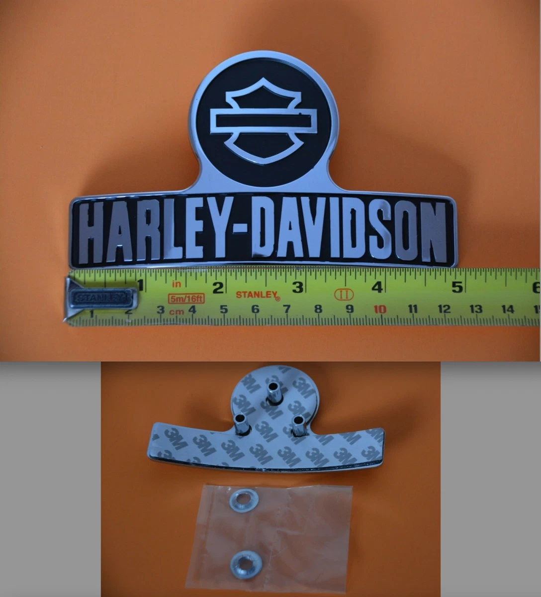 ?Genuine Harley Davidson OEM New Fender Hole Cover Medallion 
