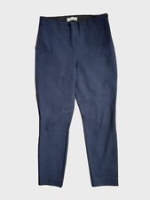 Everlane Women's Size 10 Pants Stretch Cotton Business Formal Navy Blue Skinny