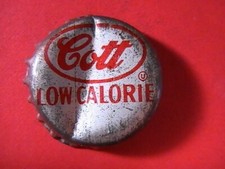 زجاجة CAP CORK LINED مستعمل COTT LOW CALORIE جديد HAVEN CONN