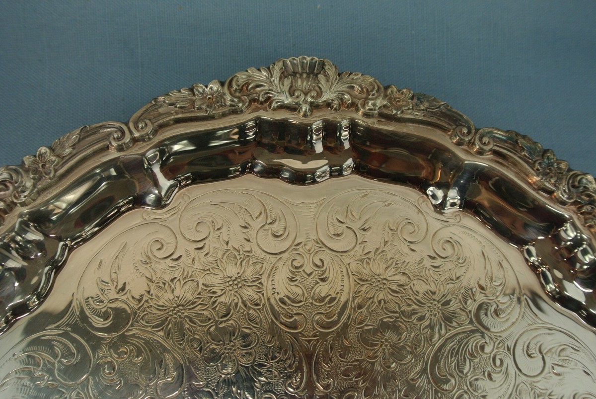 BEAUTIFUL POOLE SILVER SILVERPLATE 10