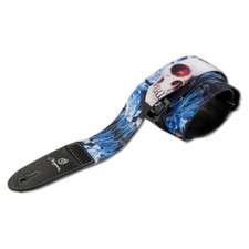 Magma Leathers 2" Soft-hand Polyester Guitar Strap Sublimation-Printed with Meta