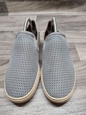 Olukai Pehuea Womens Size 10 Light Blue Mesh Slip On Casual Shoes Sneakers