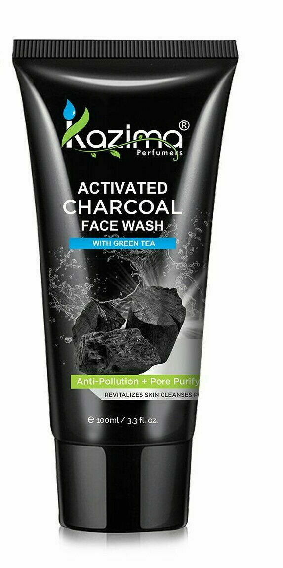 kazima charcoal face wash