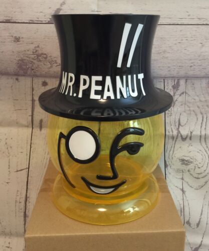 Planters Mr. Peanut Head Counter Display Vintage 13" Plastic New