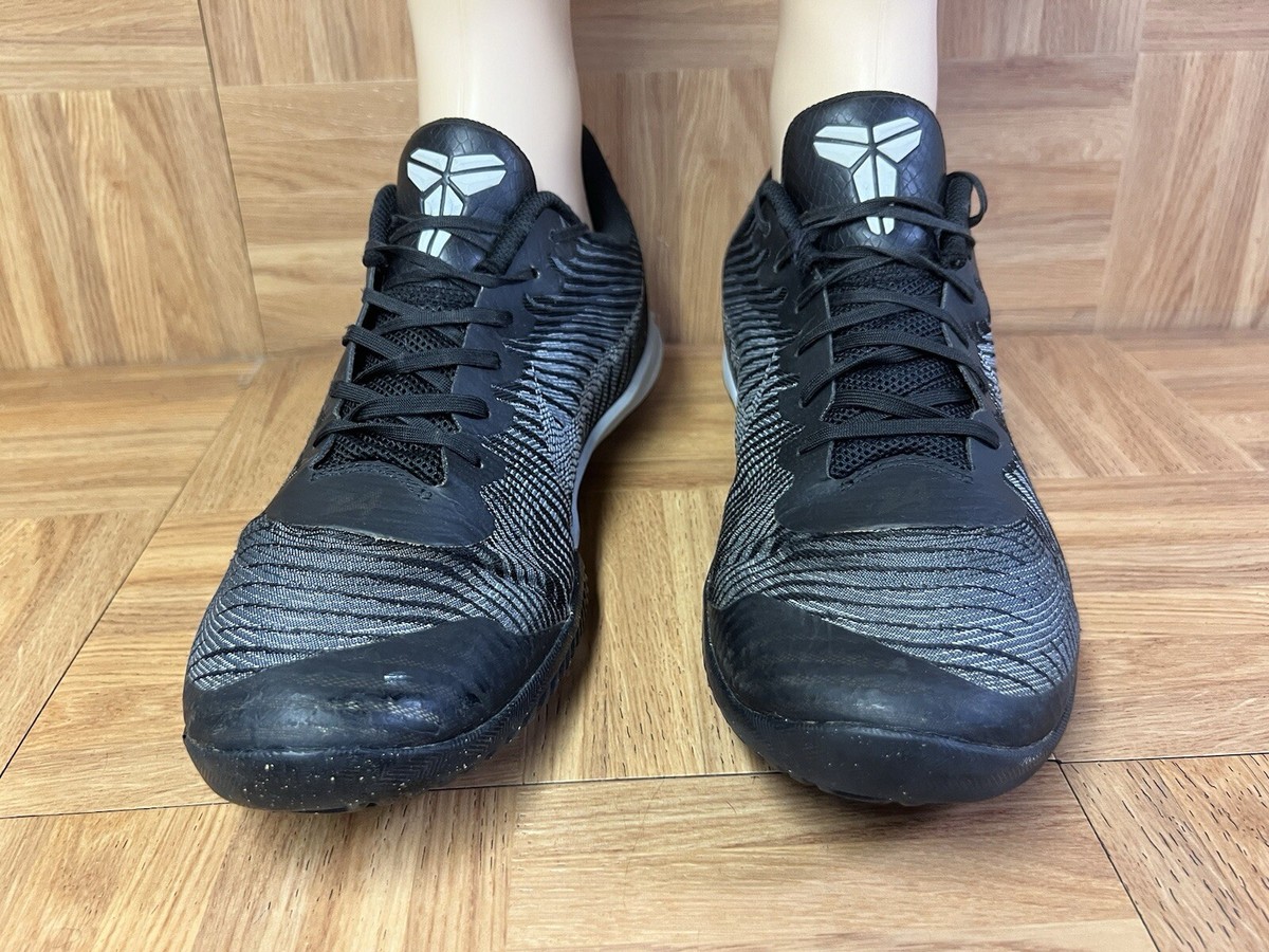 RARE🔥 Size 12.5 - Nike KB Mentality 2 Black Gray Gradient