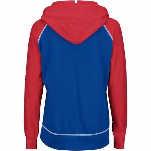 SUDADERA CON CAPUCHA DE MUJER NEW YORK GIANTS CON CREMALLERA COMPLETA NUEVA CON ETIQUETAS - Imagen 5 de 5