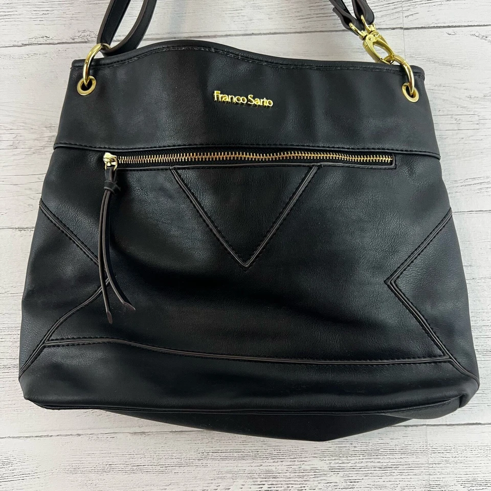 Franco Sarto черный искусственной кожи трансформируемый наплечная сумка - Изображение 3 из 4