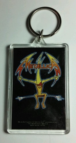 Metallica Schlüsselanhänger – Offizielles Merchandise, 5x5 Cm, Metall-Keychain