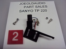 Sanyo TP-22O Turntable Head Shell. Tested. Parting Out Entire TP-220
