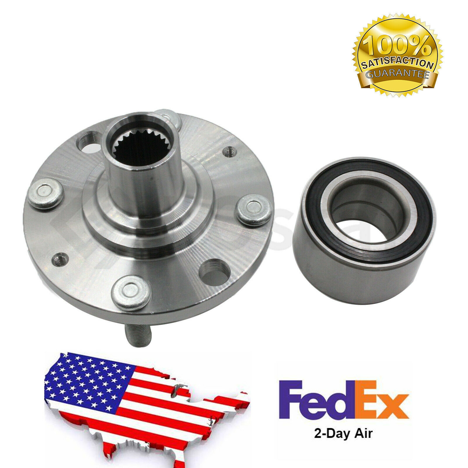 NEW Front Wheel Hub & Bearing Assembly Fit HYUNDAI TIBURON XG300 XG350 ...