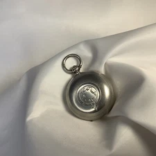 SOVEREIGN CASE SINGLE  ANTIQUE VICTORIAN HM SILVER  ‘ALFRED WIGLEY’ 1897