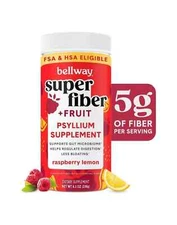 Bellway Raspberry Lemon Super Fiber + Fruit 8.3 Oz - EXP 11/2026