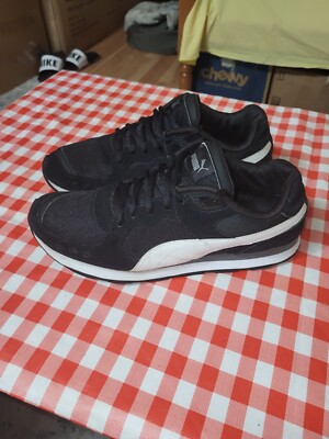 Puma Vista JR Sneakers Shoes Low Shoes Sports Shoes Black 369365