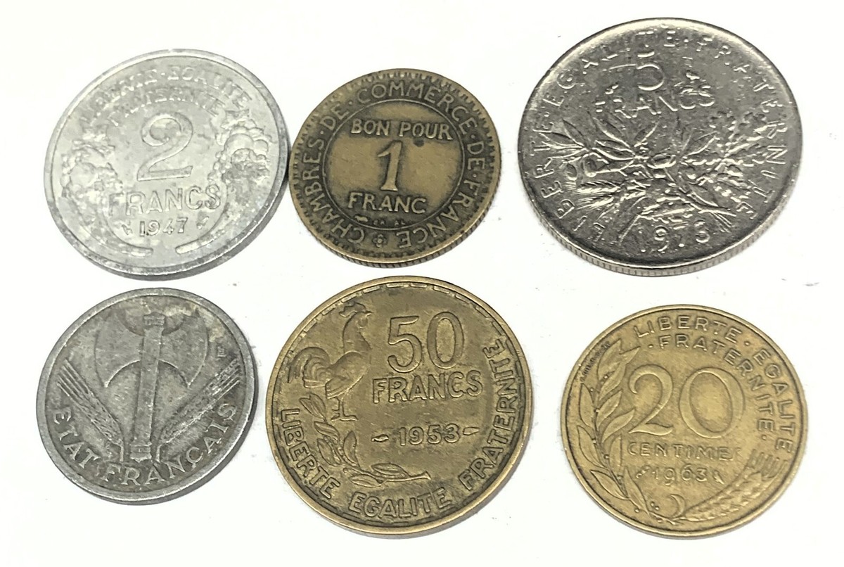 MONNAIE DE PARIS|フランス スーベニアコイン C9533 FRANCE COINS, 6 DIFFERENT COINS | eBay