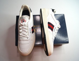 polo court leather sneaker