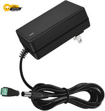 24V 1.5A Power Supply Adapter 100-240V AC to DC Converter W/ 5.5X2.5Mm Plug for