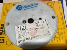 Alpha Wire 77124 18/2C EcoCable Shielded Twist Pair mPPE 600V Contro Cable/100ft
