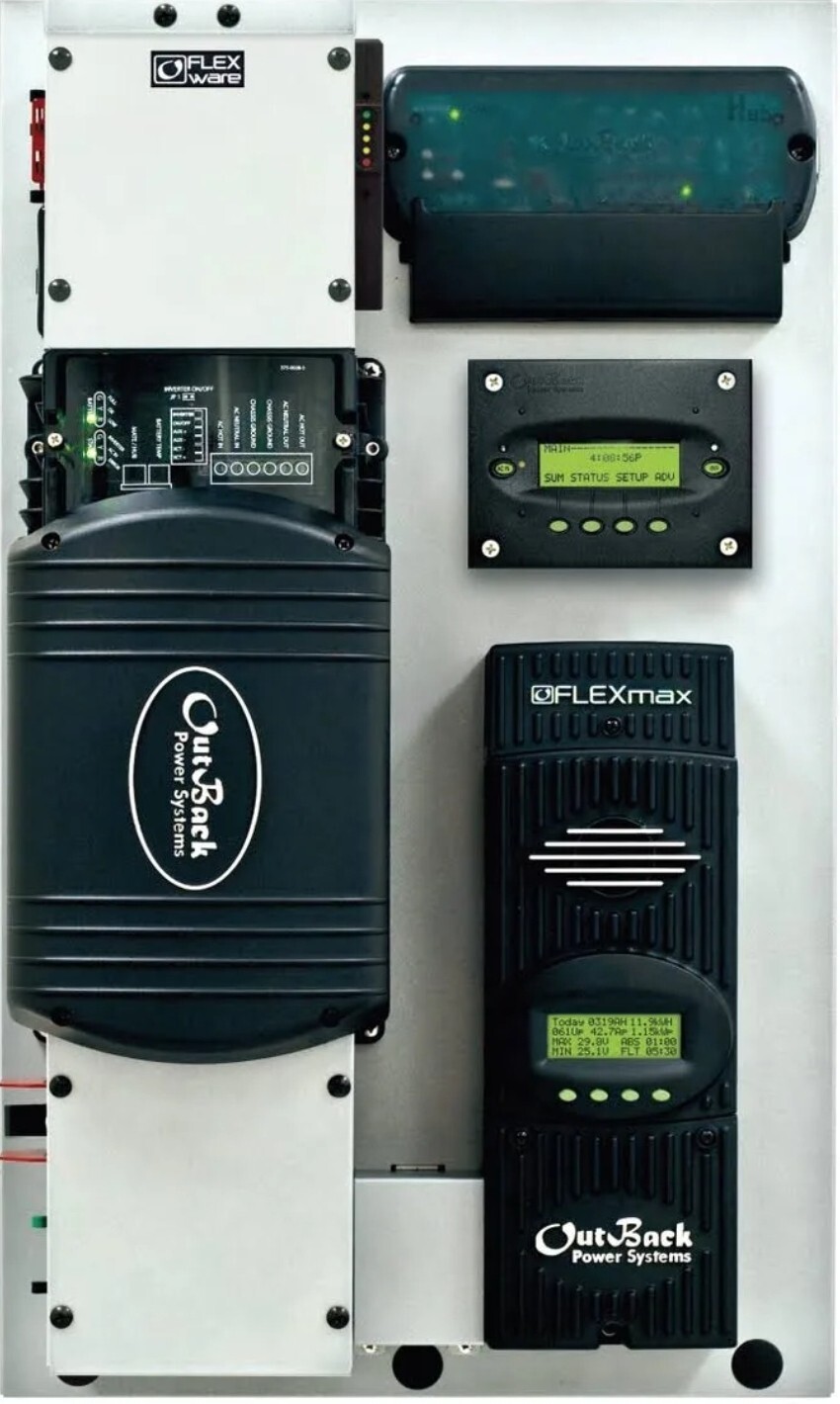 Outback Power Inverter/Charger, 3500W, 24V, 120Vac, VFXR3524A eBay