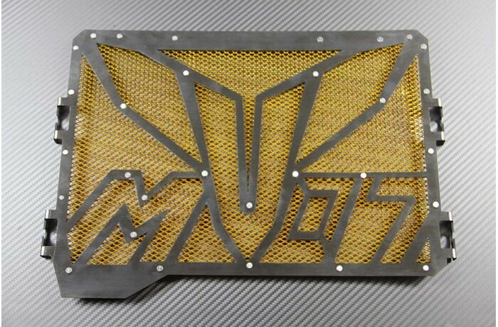 Grille de calandre moto Yamaha MT07 2018 2019 2020 dorée