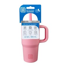 YAYA My First Travel Tumbler for Toddlers 3 with Reusable Straw and Spill-Safe
