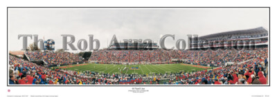 Mississippi RebelsOle Miss 44 Yard Line Unframed Panoramic Poster 5034
